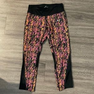 Nike three quarter length workout pants